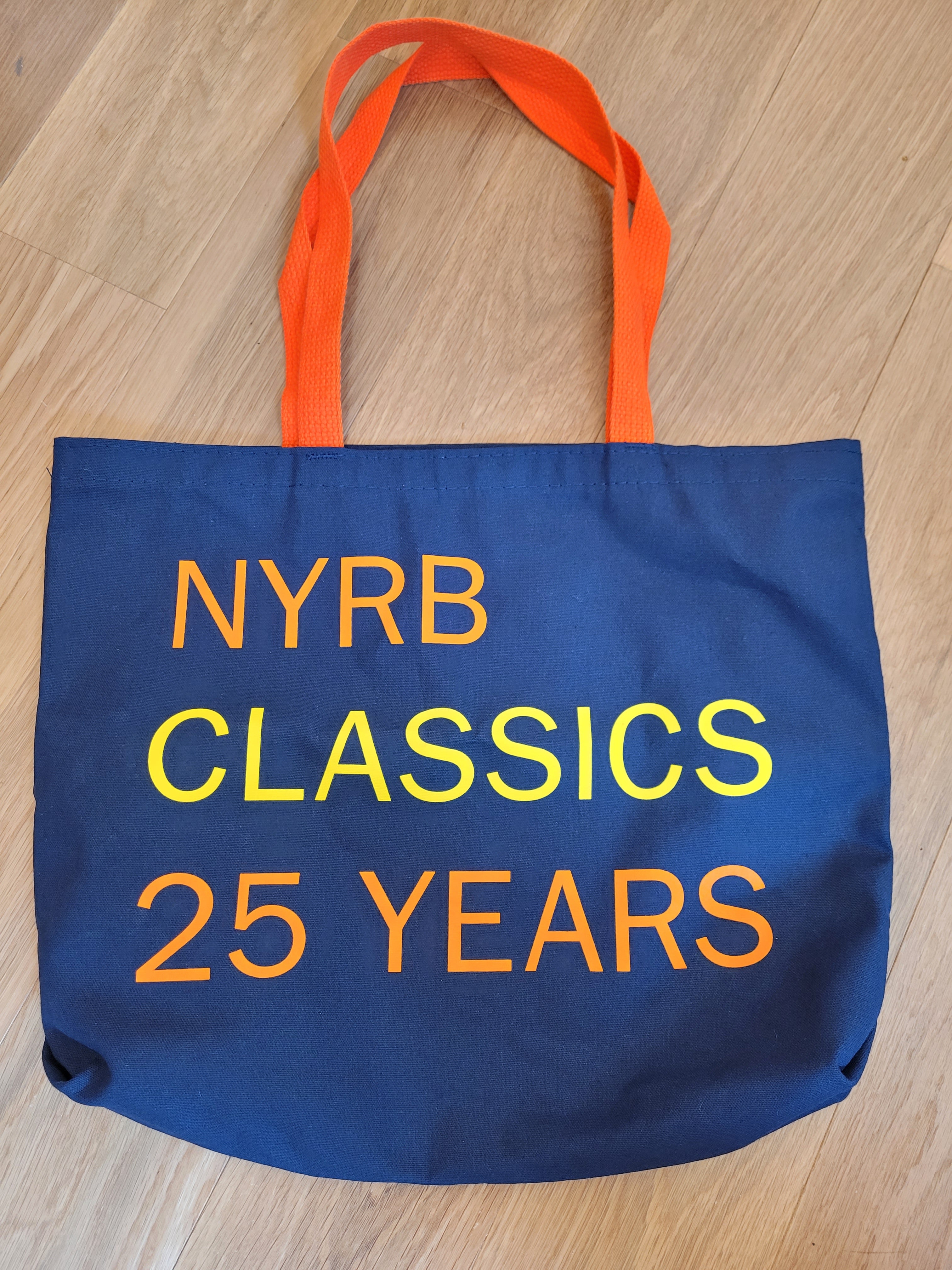 NYRB Classics 25th Anniversary Tote The Reader's Catalog