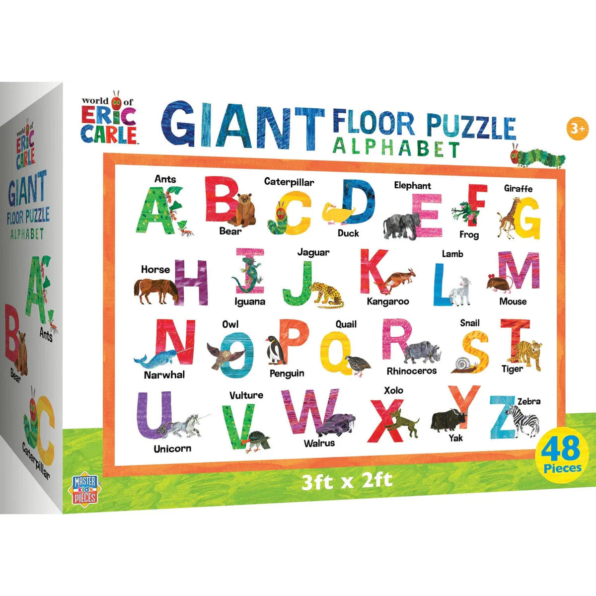 World of Eric Carle: 48-Piece Alphabet Floor Puzzle – The