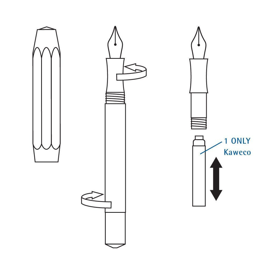Classic Kaweco Ink Cartridge Refills The Reader's Catalog