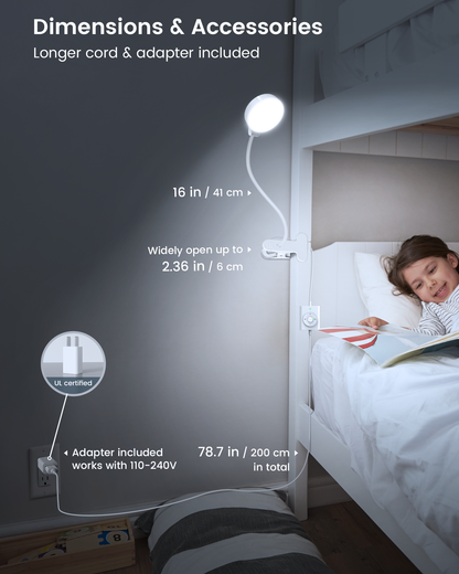 Clip-On Reading Light