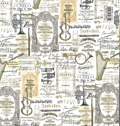 Classical Music Wrapping Paper