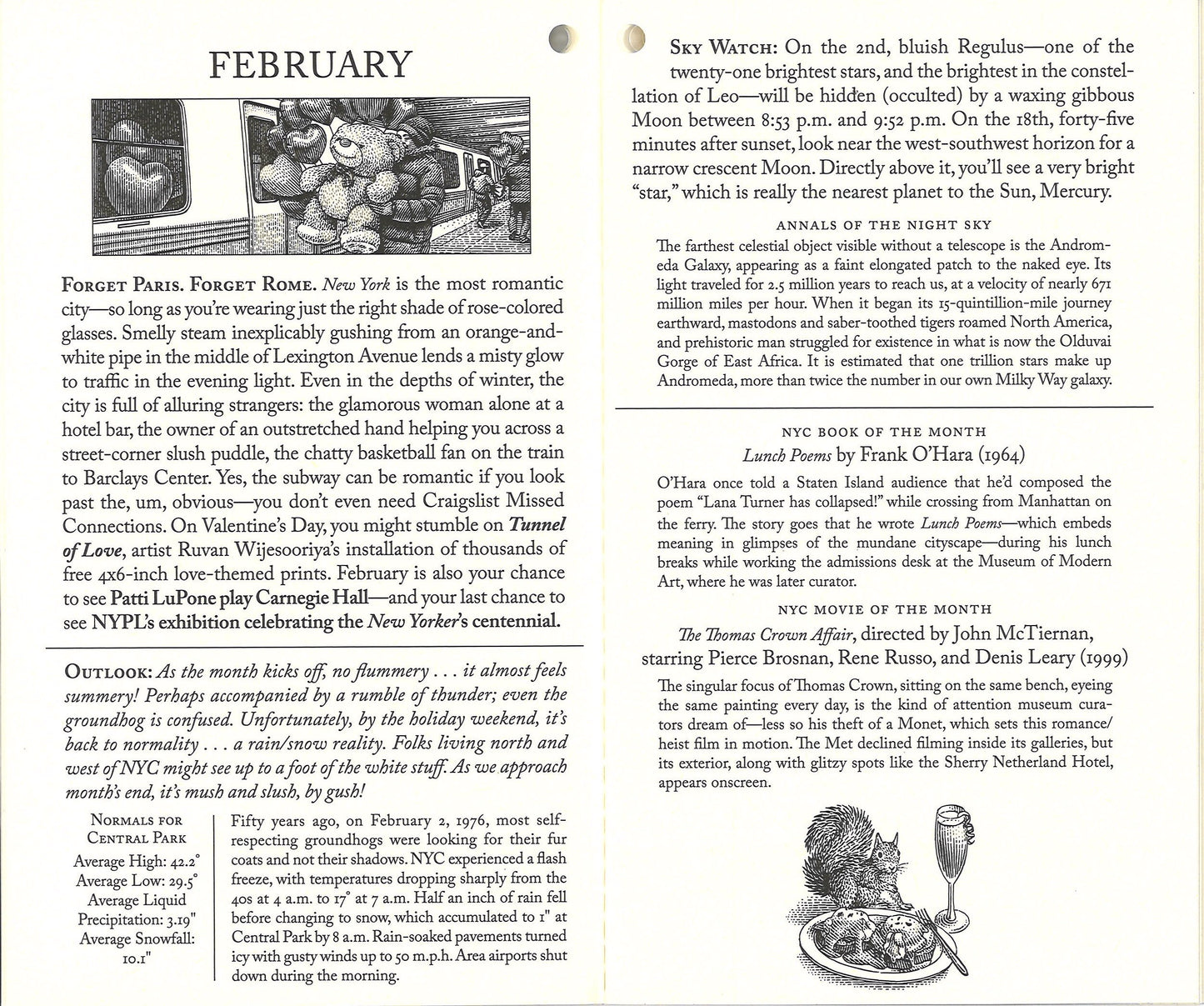 New York City Almanac and Planner, 2026