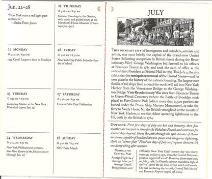 New York City Almanac and Planner, 2026