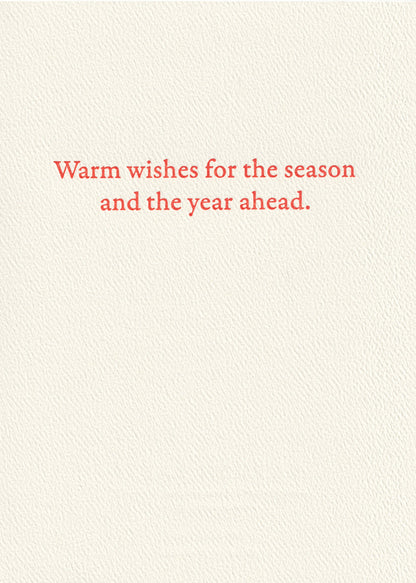 Mountain Skier Season’s Greetings