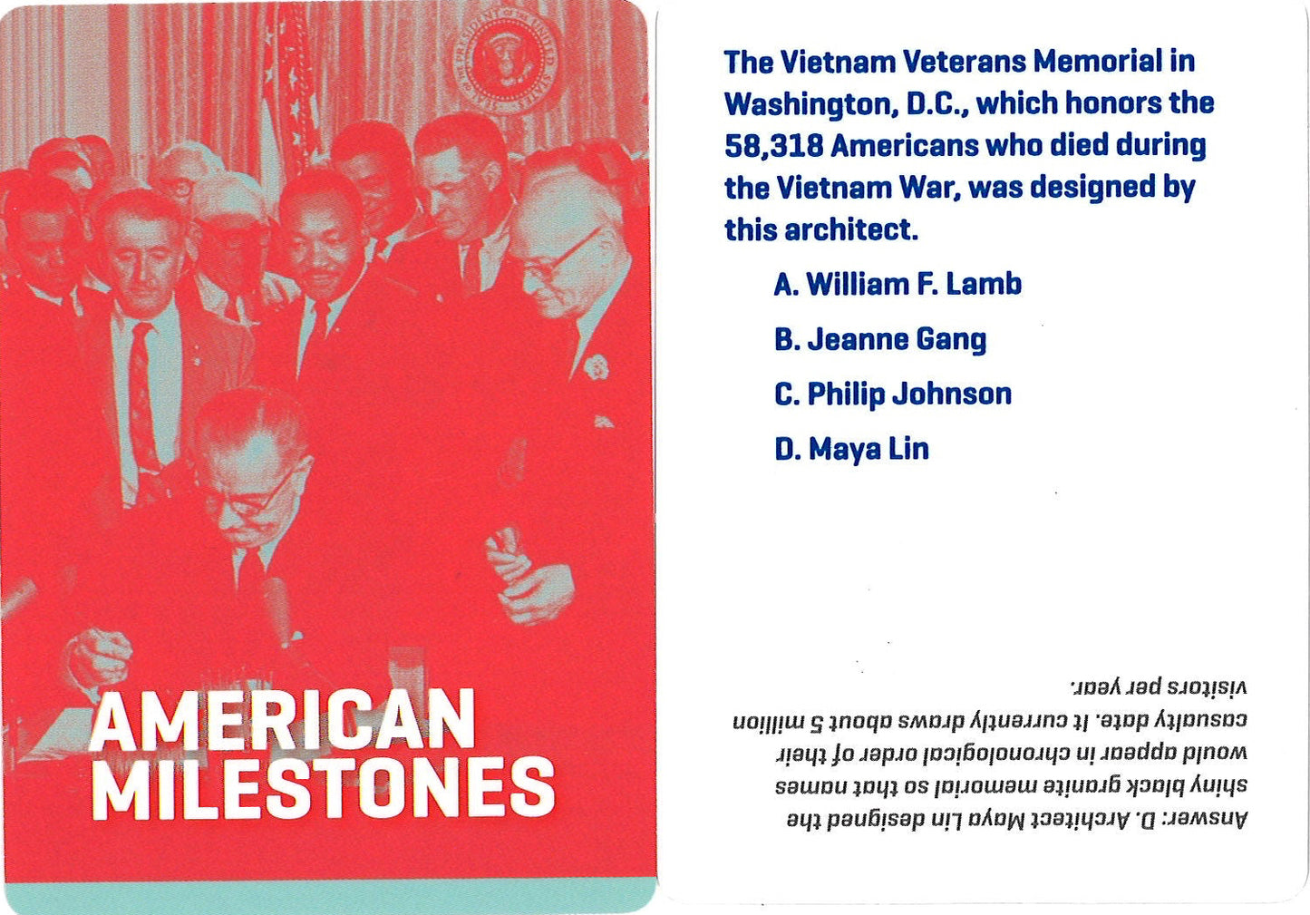 Smithsonian American History Trivia