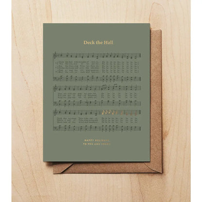 Deck the Hall Holiday Card