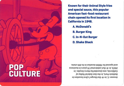 Smithsonian American History Trivia