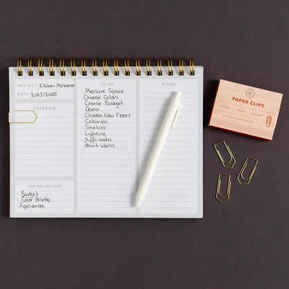 Stylish Gold Paperclips
