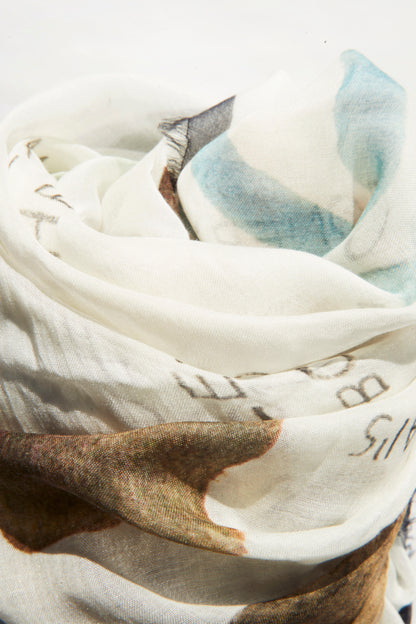 Rachel Comey x New York Review of Books Fall Books Issue Scarf