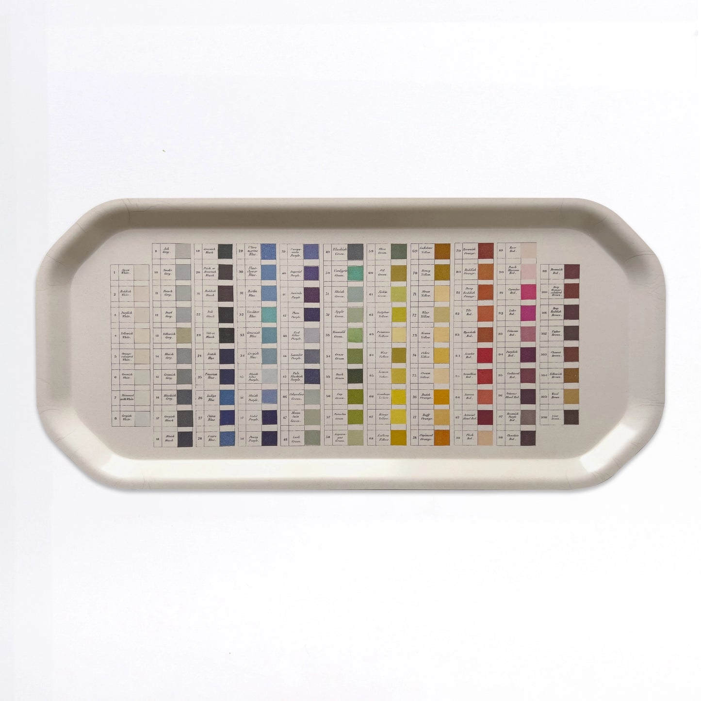 Nomenclature of Colors Birchwood Tray The Reader's Catalog