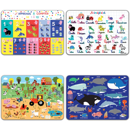 Learn About France Placemat Sets
