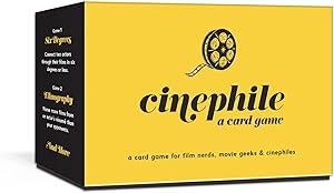 Cinephile: a card game for film nerds, movie geeks, and cinephiles