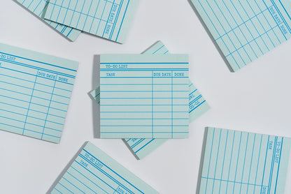 Library Card Post-It ® Notes