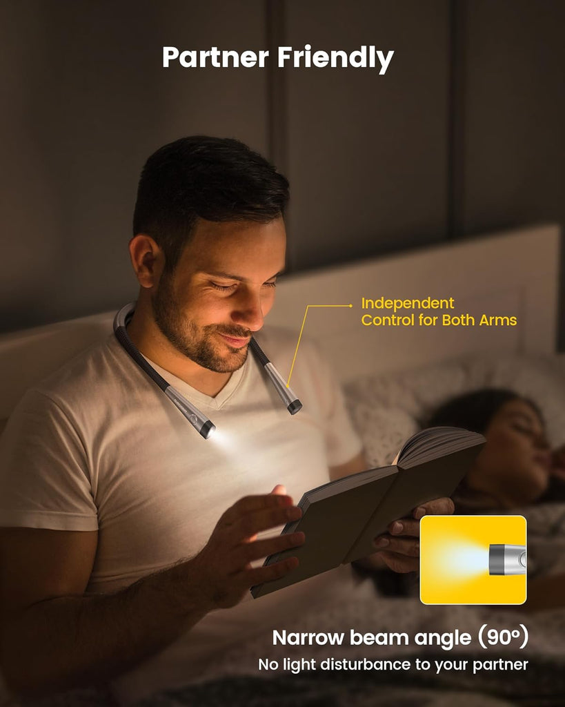 Wearable LED Reading Light – The Reader's Catalog