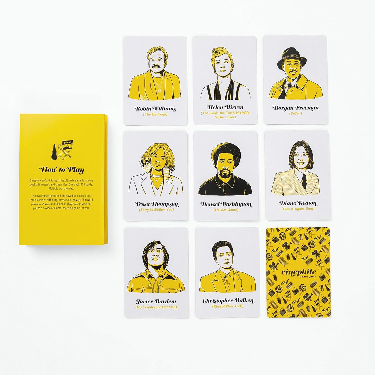 Cinephile: a card game for film nerds, movie geeks, and cinephiles