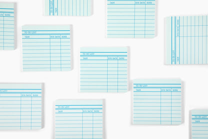 Library Card Post-It ® Notes