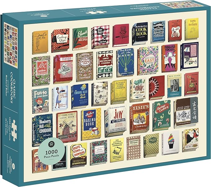 Classic Cookbook Covers: 1,000-Piece Puzzle