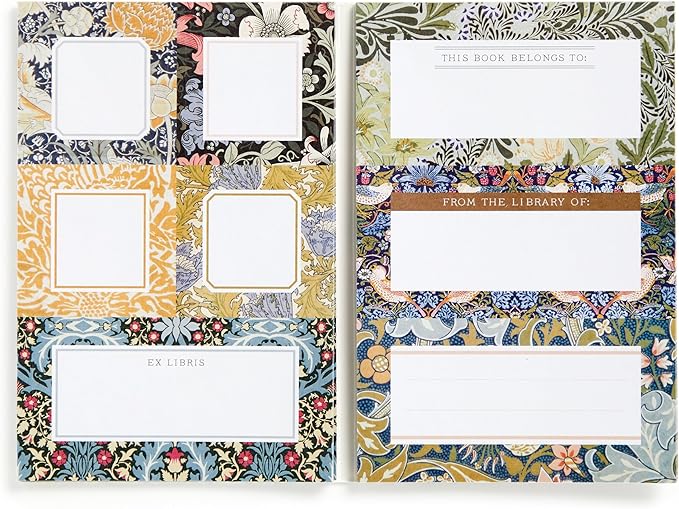 William Morris Book of Labels