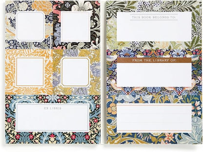William Morris Book of Labels