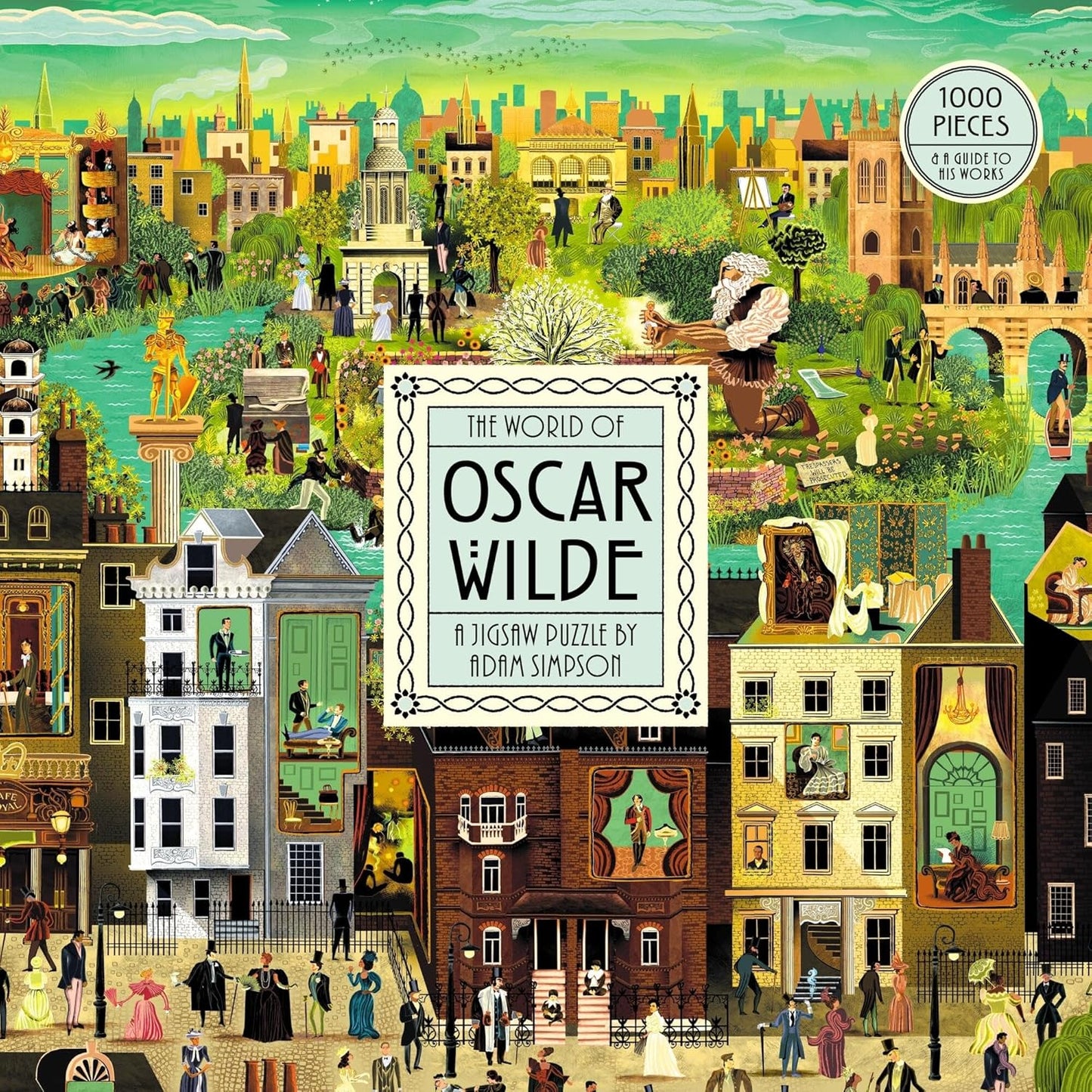 The World of Oscar Wilde: 1,000 Piece Puzzle