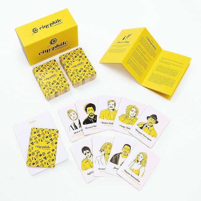 Cinephile: a card game for film nerds, movie geeks, and cinephiles
