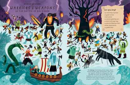 Lost and Found in Mythology: A Search-and-Find Book