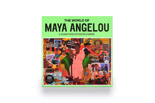 The World of Maya Angelou: 1,000 Piece Puzzle