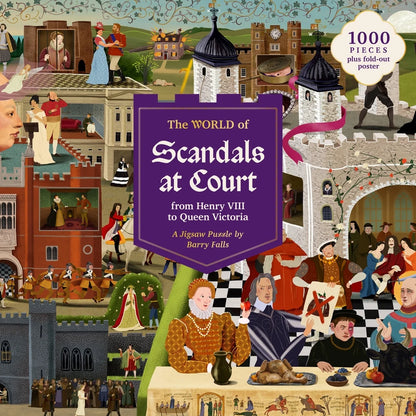 The World of Scandals at Court: 1,000 Piece Puzzle