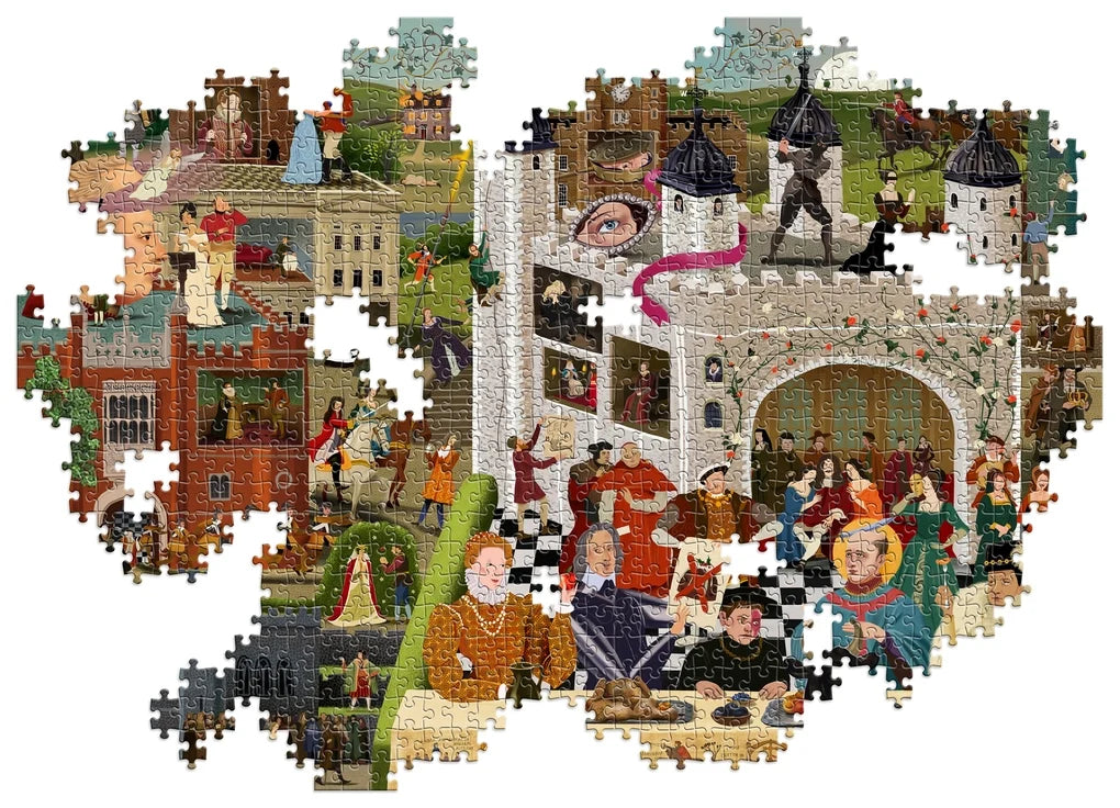 The World of Scandals at Court: 1,000 Piece Puzzle