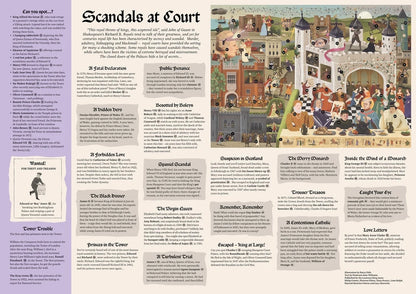 The World of Scandals at Court: 1,000 Piece Puzzle