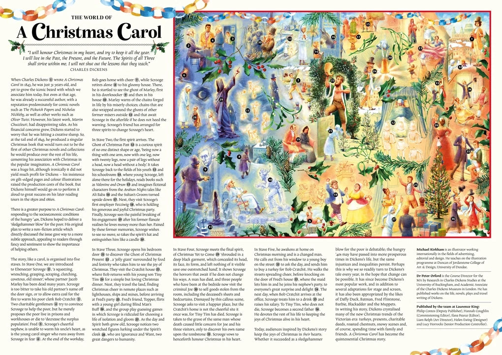 The World of A Christmas Carol: 1,000-Piece Puzzle