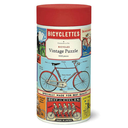 Vintage Bicycles: 1,000-Piece Puzzle