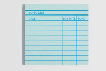 Library Card Post-It ® Notes