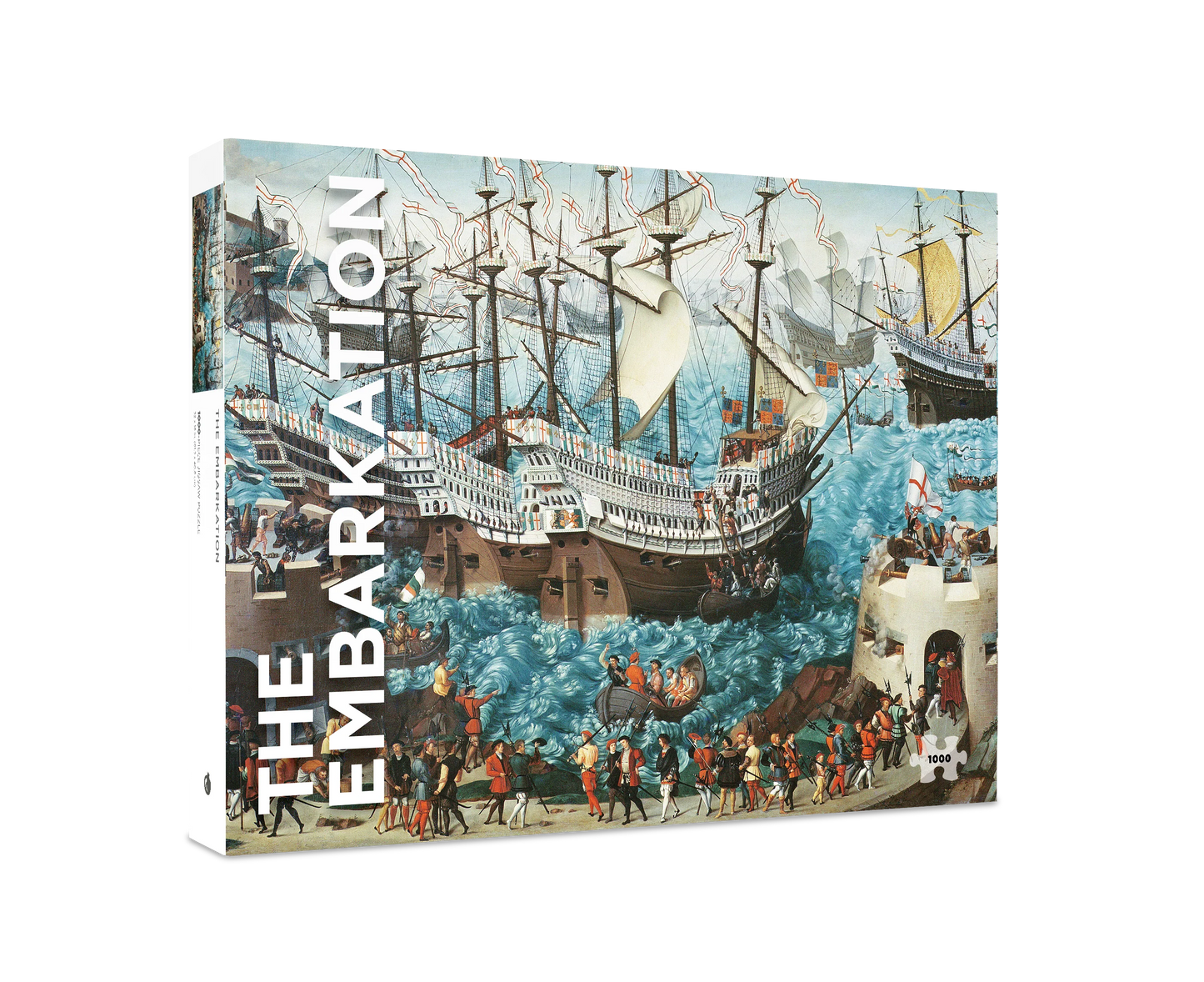 The Embarkation of Henry VIII at Dover: 1,000-Piece Puzzle
