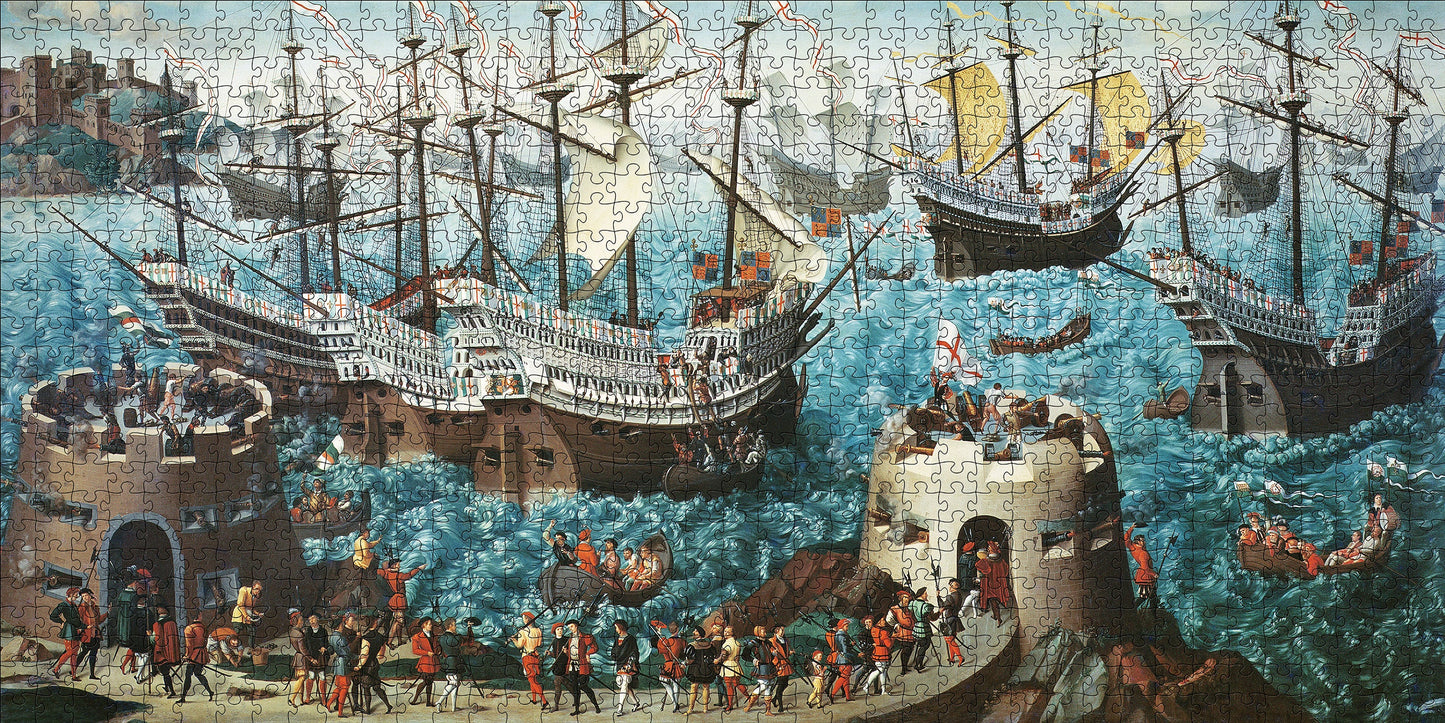 The Embarkation of Henry VIII at Dover: 1,000-Piece Puzzle