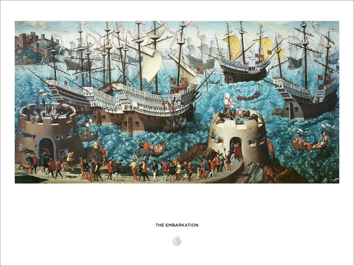 The Embarkation of Henry VIII at Dover: 1,000-Piece Puzzle