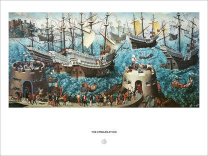 The Embarkation of Henry VIII at Dover: 1,000-Piece Puzzle