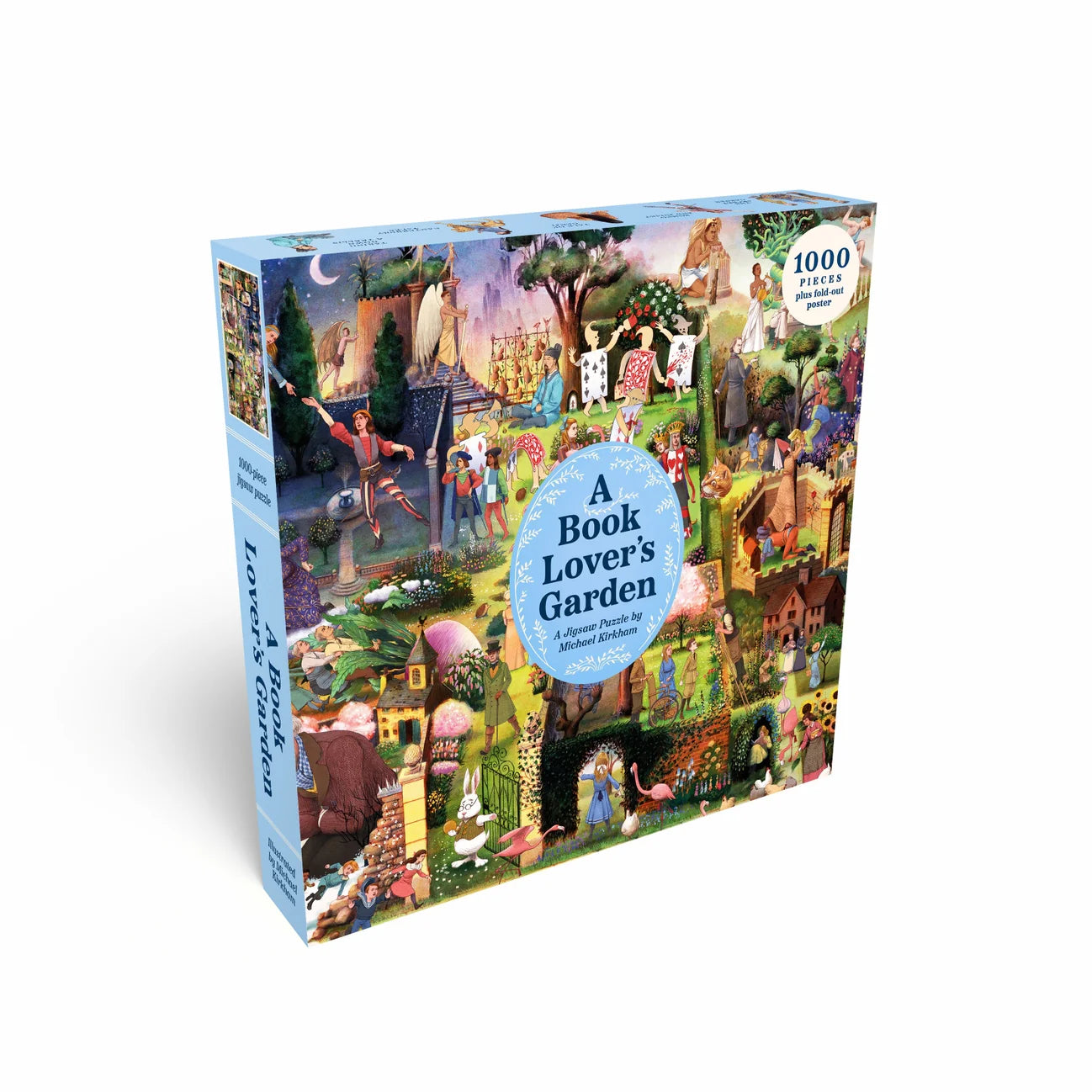 A Book Lover’s Garden: 1,000-Piece Puzzle