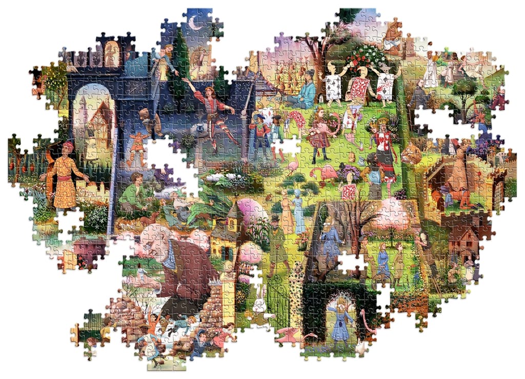 A Book Lover’s Garden: 1,000-Piece Puzzle