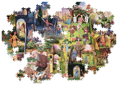 A Book Lover’s Garden: 1,000-Piece Puzzle
