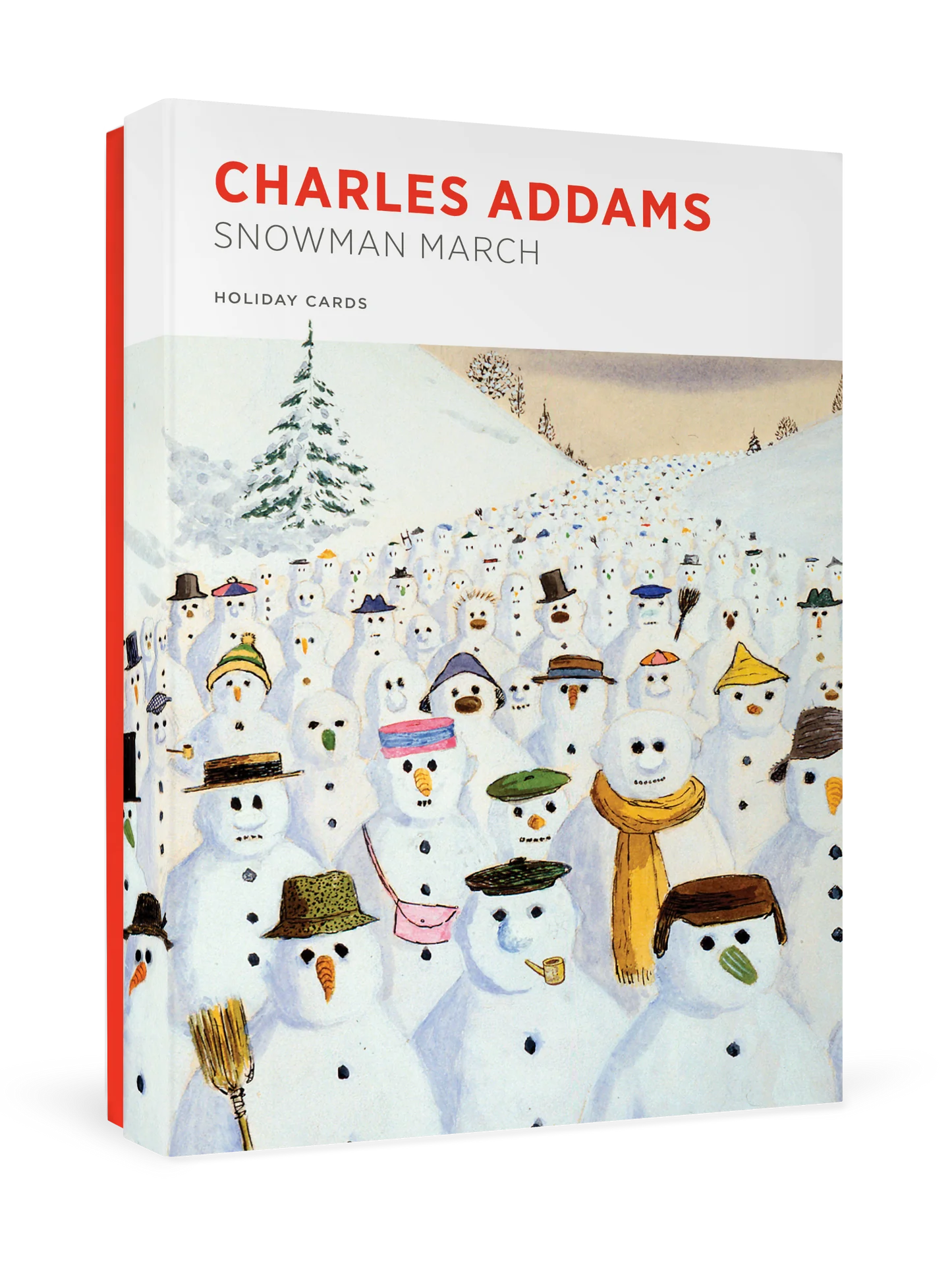 Uncle Fester Snowman March Holiday Cards