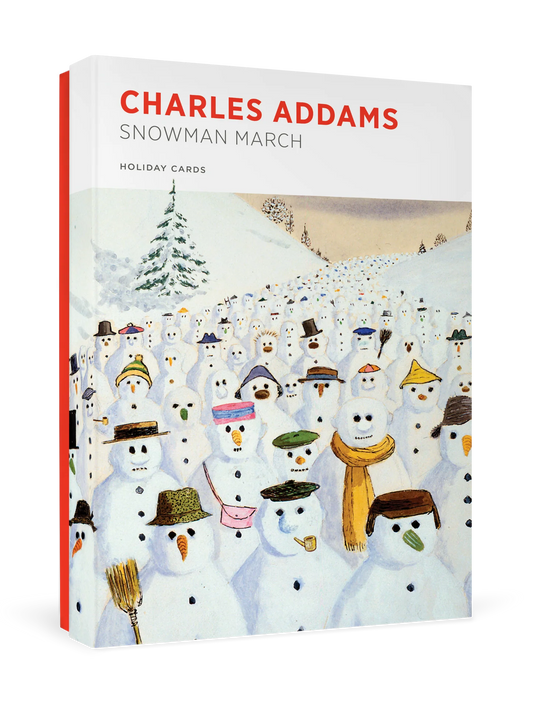 Uncle Fester Snowman March Holiday Cards