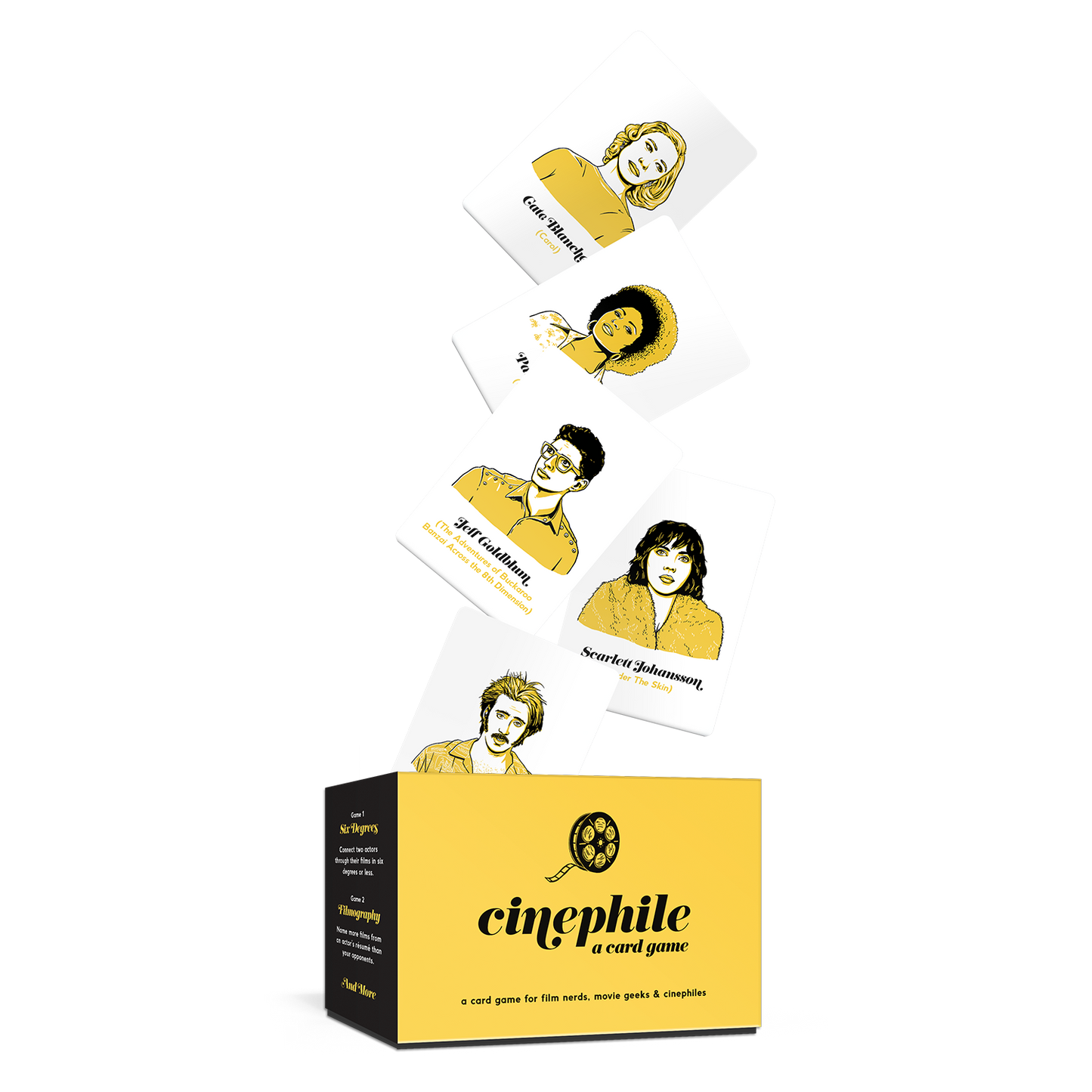 Cinephile: a card game for film nerds, movie geeks, and cinephiles