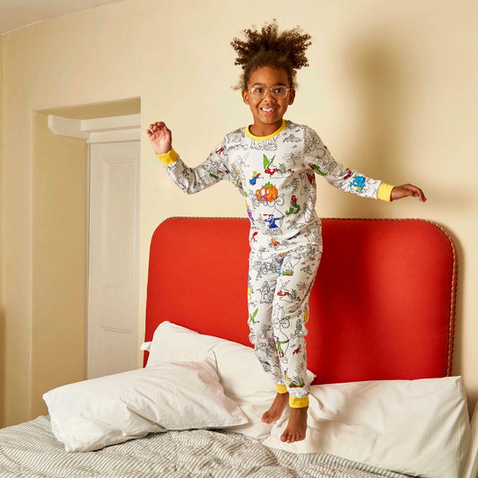 Fairytales and Legends Color-In Pajama Set
