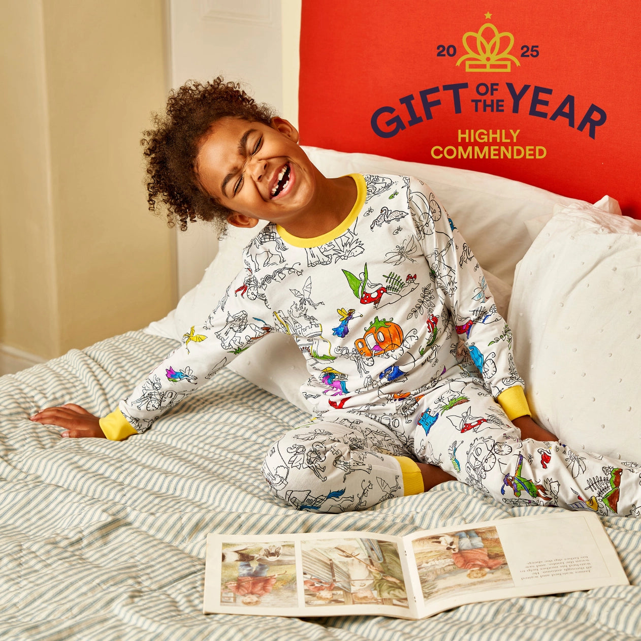 Fairytales and Legends Color-In Pajama Set