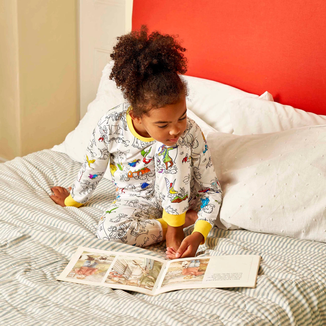Fairytales and Legends Color-In Pajama Set