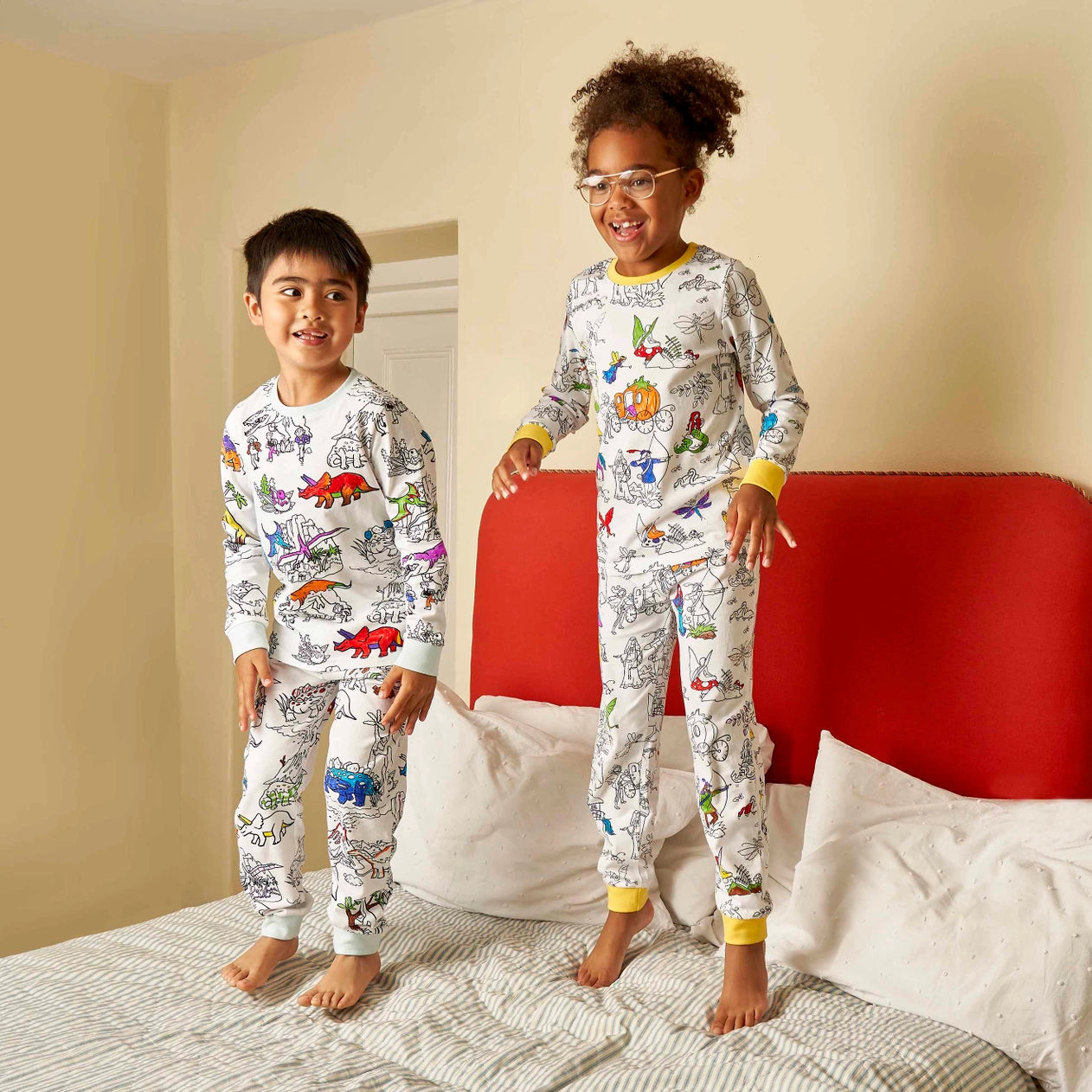 Fairytales and Legends Color-In Pajama Set