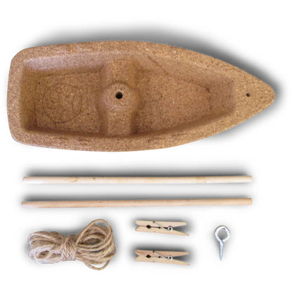 Build-Your-Own Cork Boat