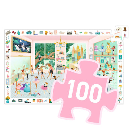The Dance School: 100-Piece Puzzle