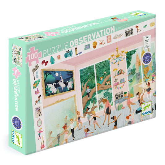 The Dance School: 100-Piece Puzzle